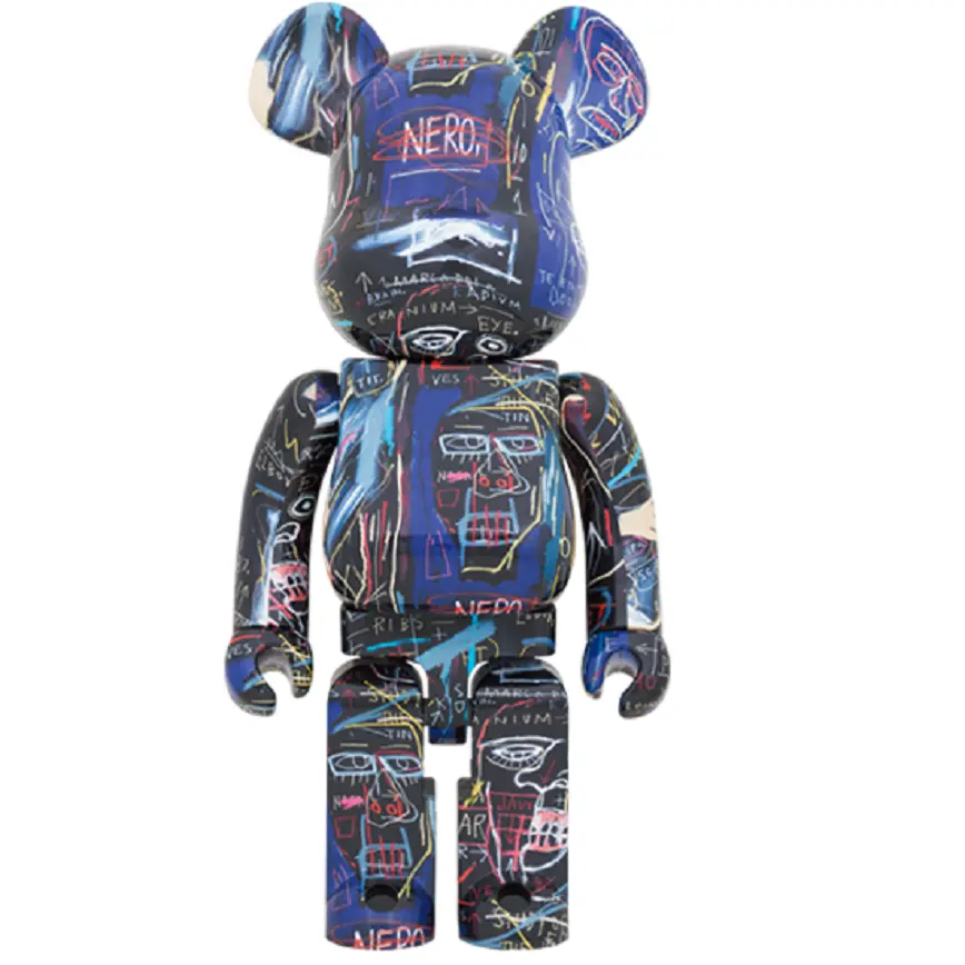Mô Hình Bearbrick Basquiat Ver 7