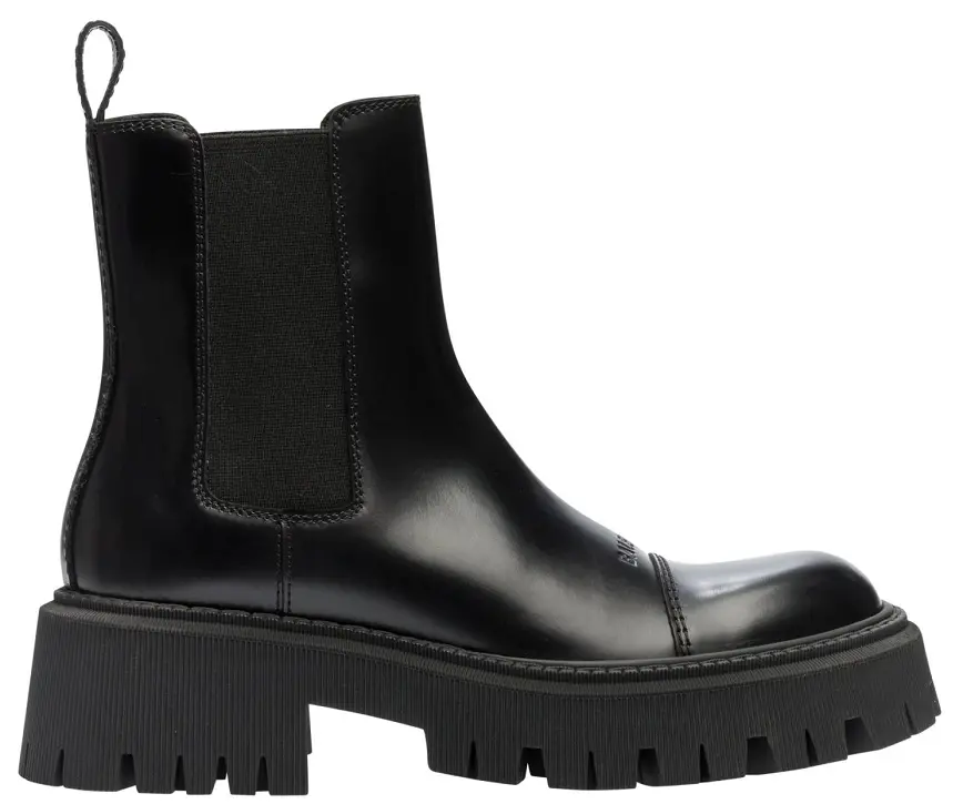 Giày Balenciaga Black Tractor Boots 641399-WA8E9-1000