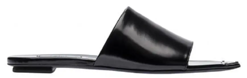 Dép Prada Scratch Logo Brushed 'Black' 1XX634-055-F0002