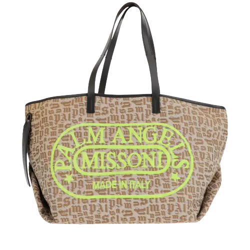 Túi Palm Angels x Missoni Monogram Cabas Tote Bag PWNA036F21LEA0028418