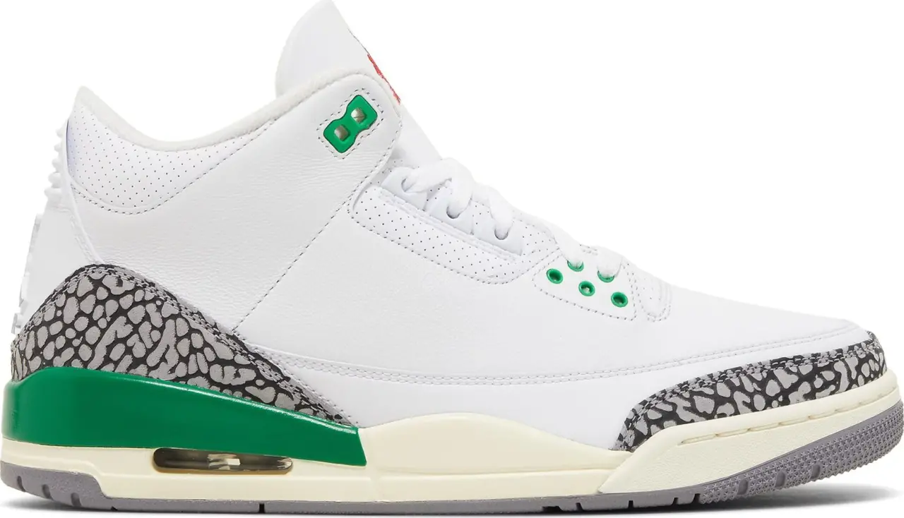 Giày Nike Air Jordan 3 Retro 'Lucky Green' CK9246-136