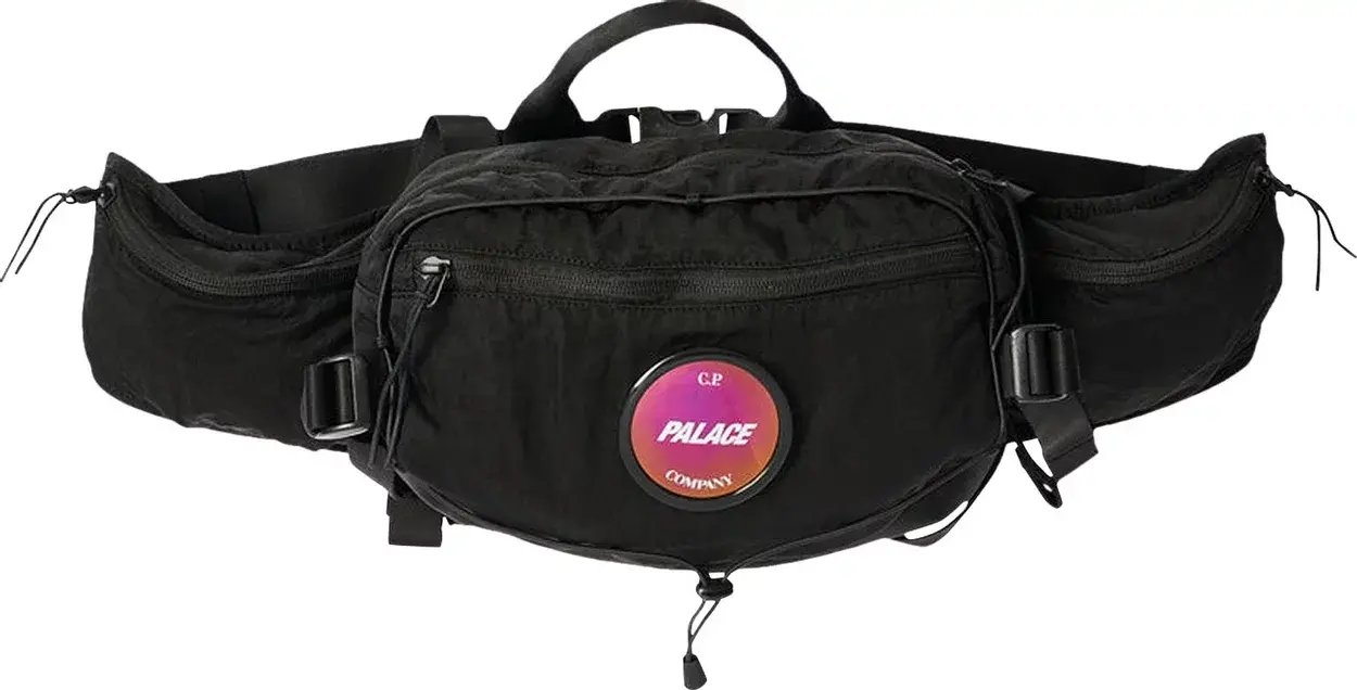 Túi Palace x C.P. Company Bun Bag D-Ring 'Version Black'