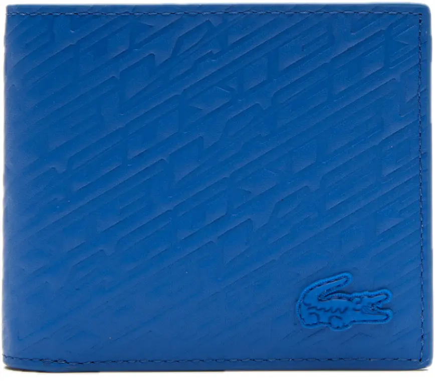 Ví Lacoste Logo Bifold Wallet 'Blue' NH4258F53G-L97