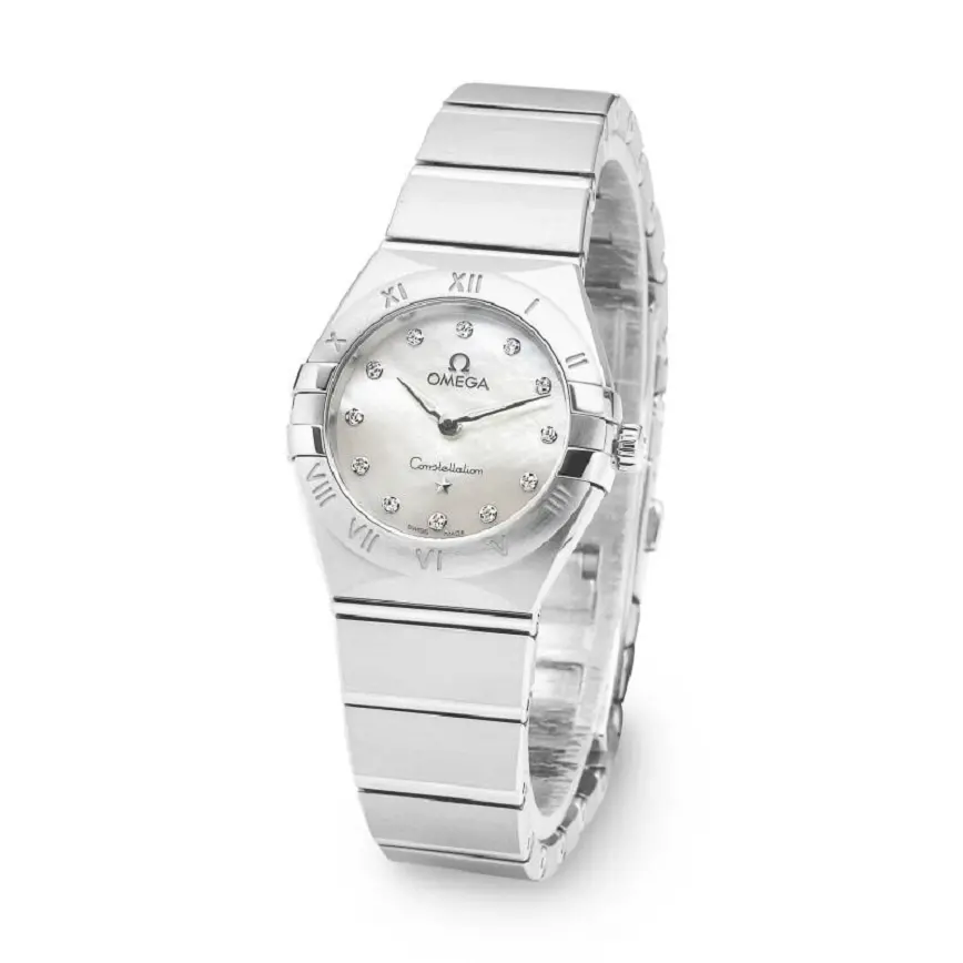 Đồng Hồ Omega Manhattan Quartz 'Pearl Dial' 131-10-25-60-55-001