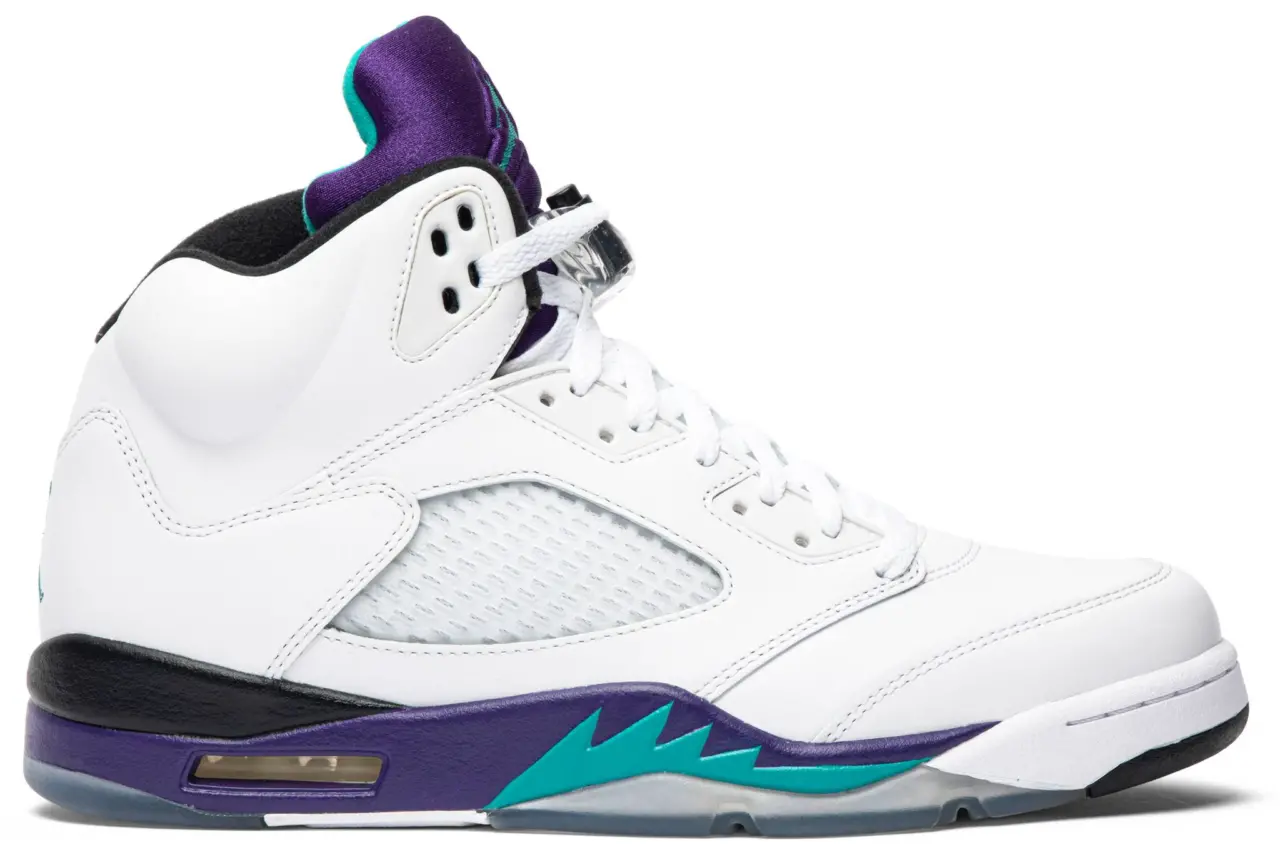 Giày Nike Air Jordan 5 Retro 'Grape' 2013 136027-108