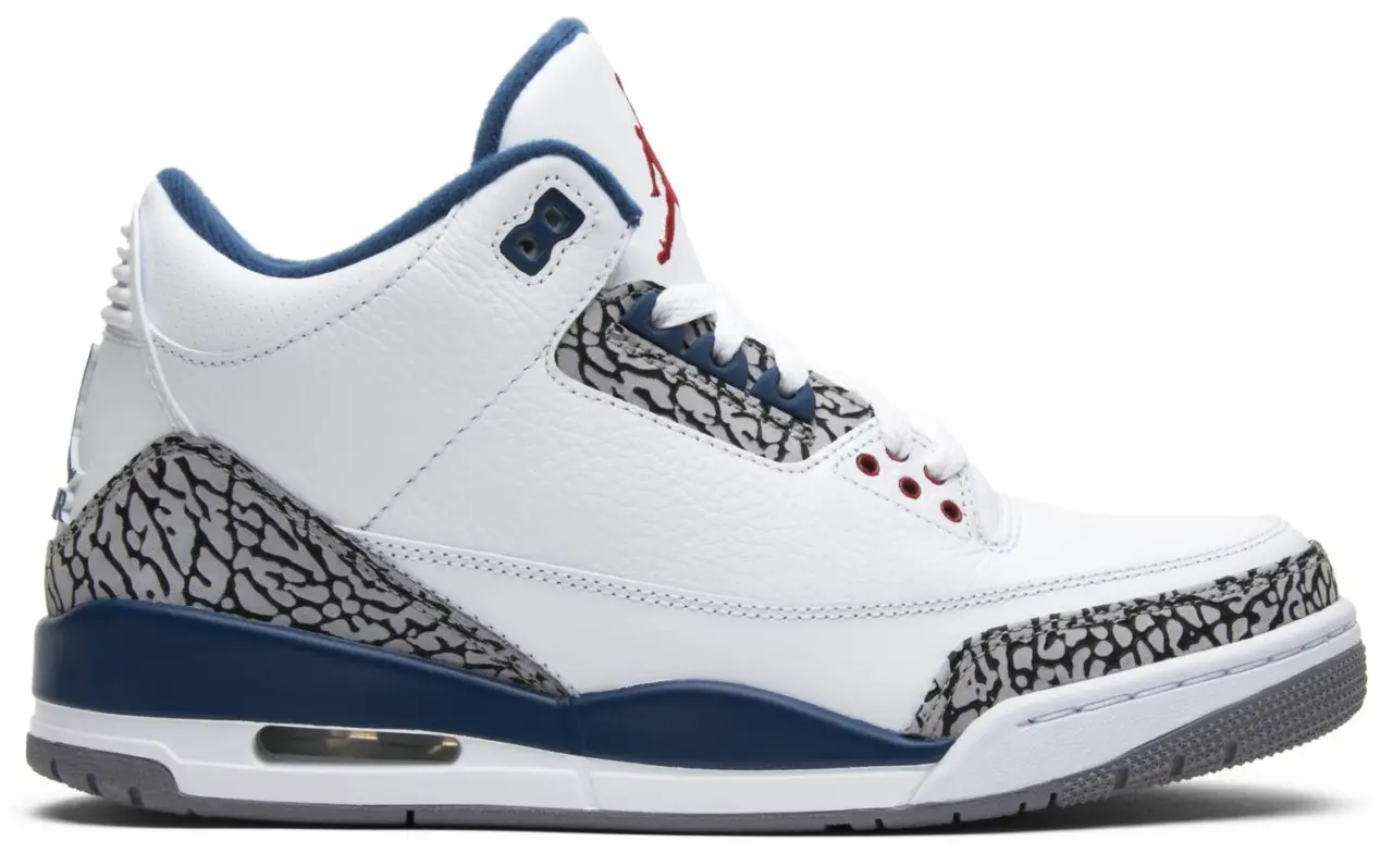 Giày Nike Air Jordan 3 Retro 'True Blue' 2011 136064-104