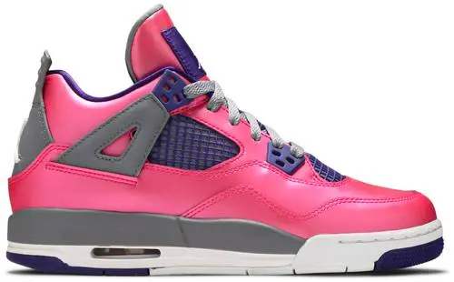 Giày Nike Jordan 4 Retro GS 'Pink Foil' 487724-607