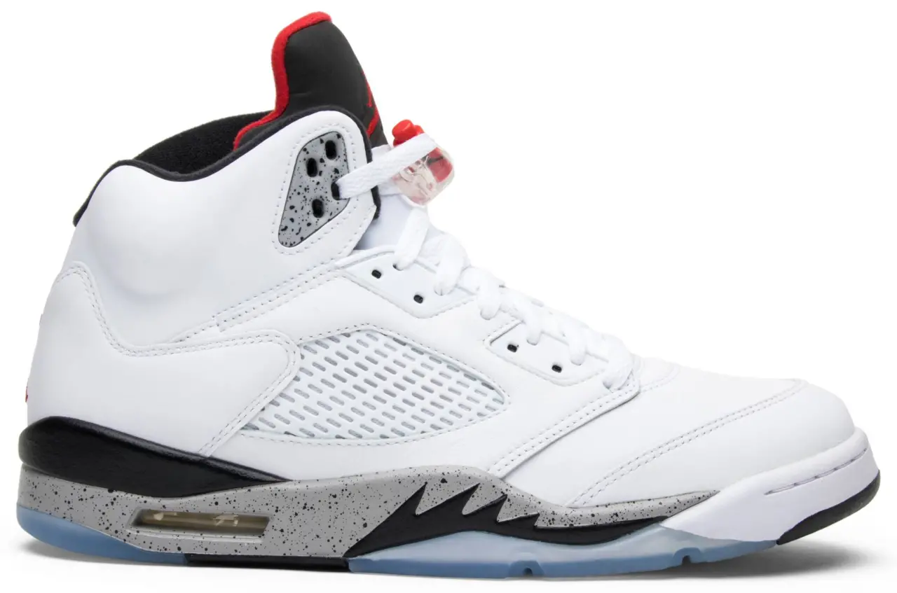 Giày Nike Air Jordan 5 Retro 'White Cement' 136027-104