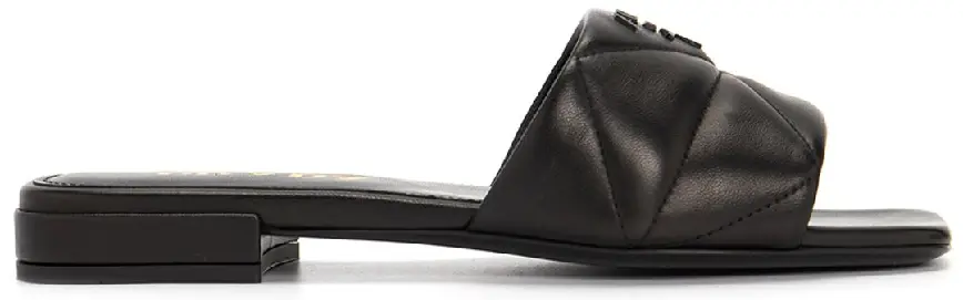 Dép Prada Logo Quilted 'Black' 1XX583-038-F0002-B010