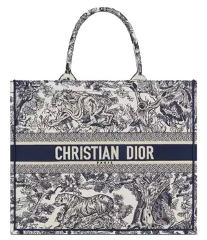 Túi Dior Large Dior Book 'Blue Toile de Jouy Embroidery' M1286ZTDT-M808