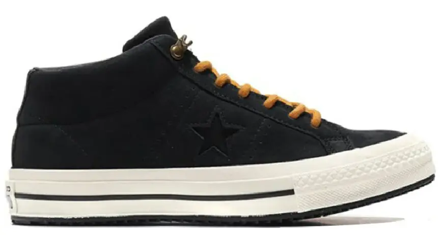 Giày Converse One Star Mid Black Yellow 162551C