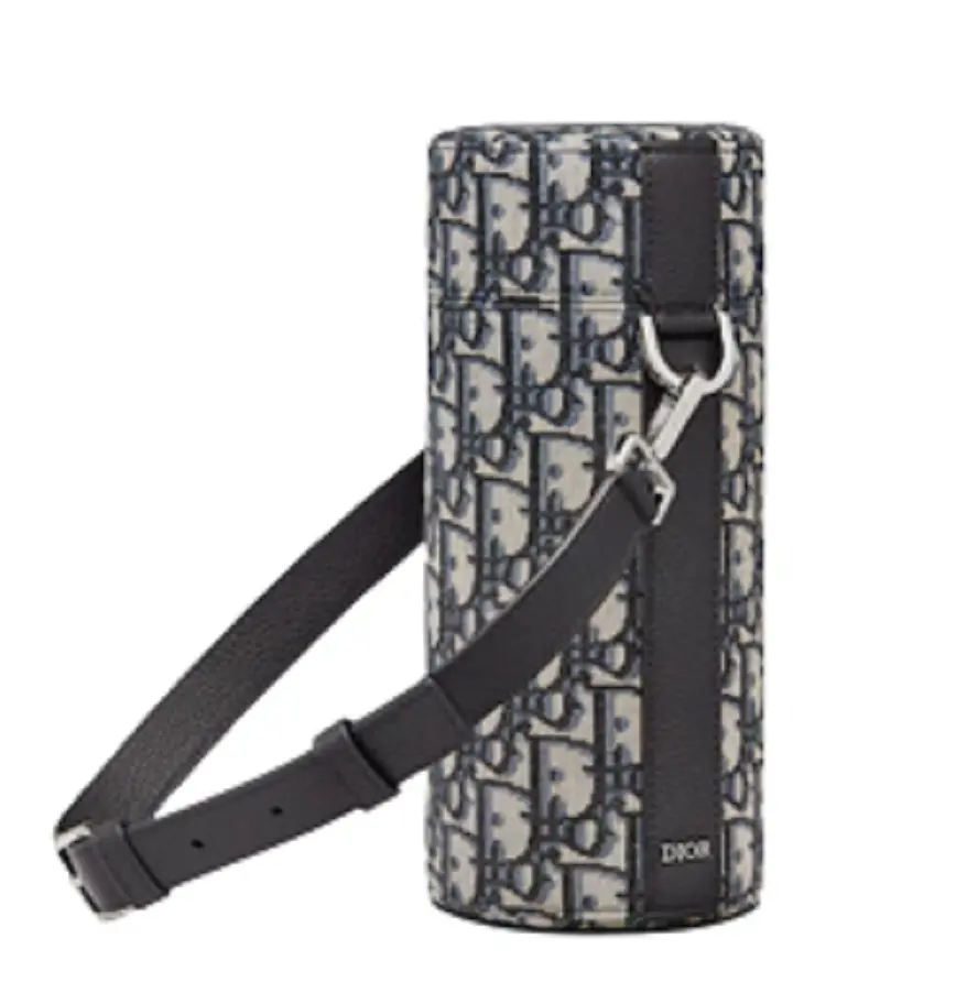 Túi Dior Vertical Roller Messenger Beige and Black 1ESKH301YSE-H27E