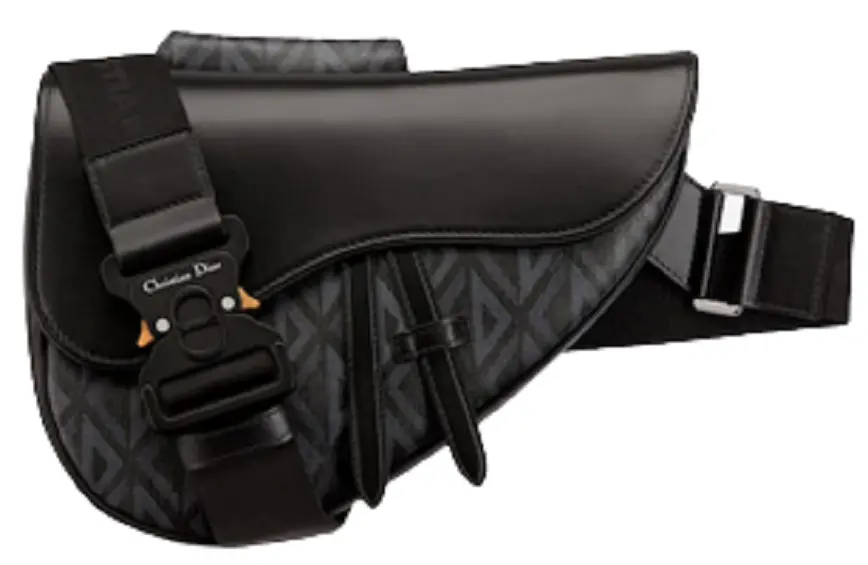 Túi Dior Saddle Bag 'Black CD Diamond Canvas' 1ADPO093CDP-H43E