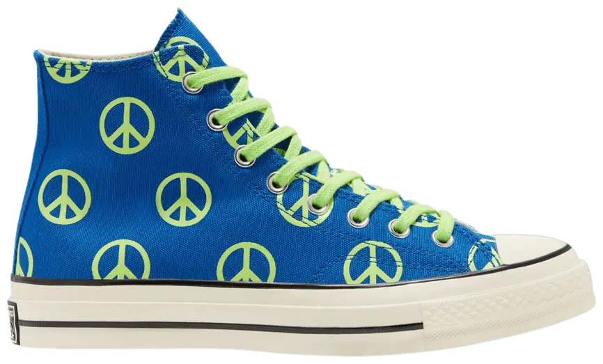 Giày Converse Chuck 70 High 'Unleash Peace Royal Ghost Green' 167913C