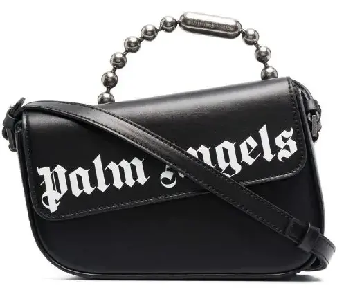 Túi Palm Angels Crash Logo-print Tote Bag PWNP002F21LEA0011001