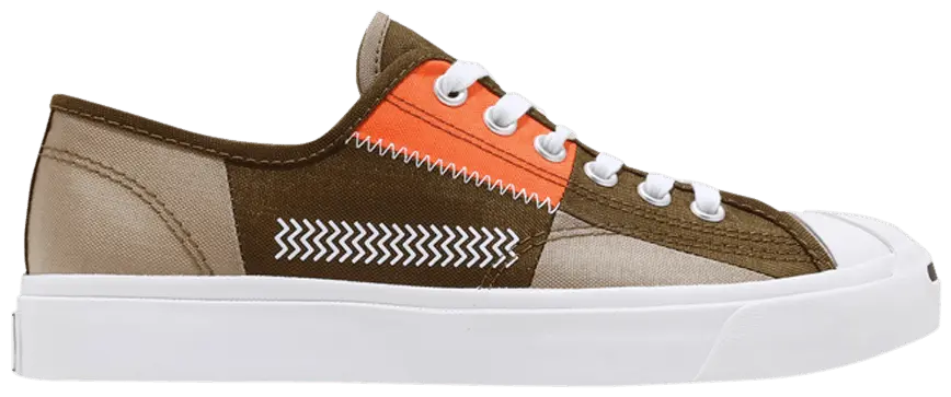 Giày Converse Jack Purcell 'Mix &amp; Match Brown Orange' 168976C