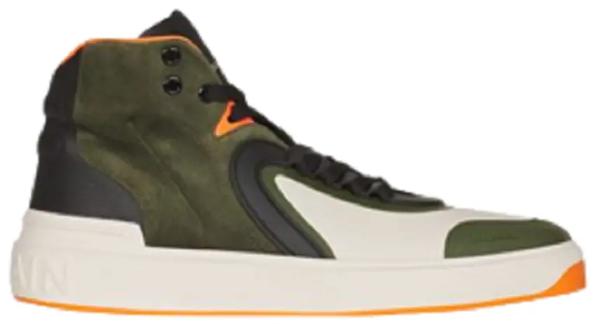Giày Balmain B-skate Low-top 'Khaki And White' XM1VG293LGRCUAE