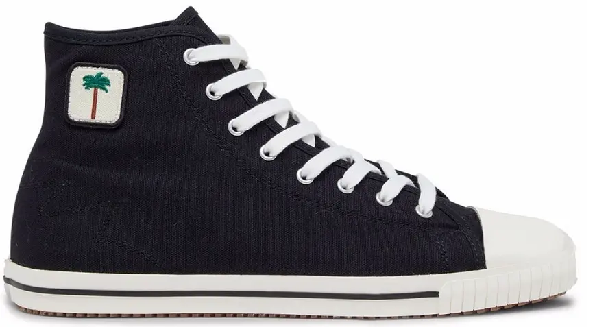 Giày Palm Angels High Square Vulcanized 'Black' PMIA075S22FAB0011001
