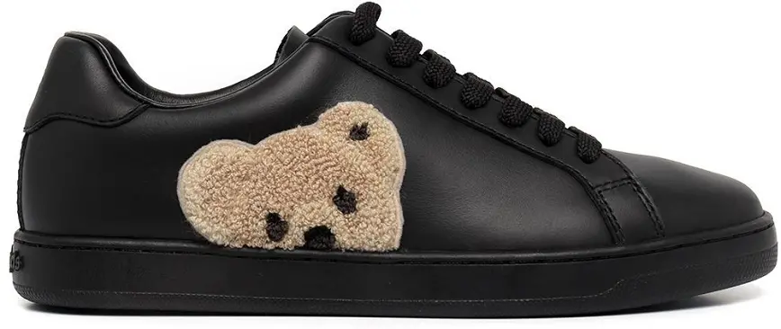Giày Palm Angels Teddy Bear 'Black' PWIA036C99LEA0011060