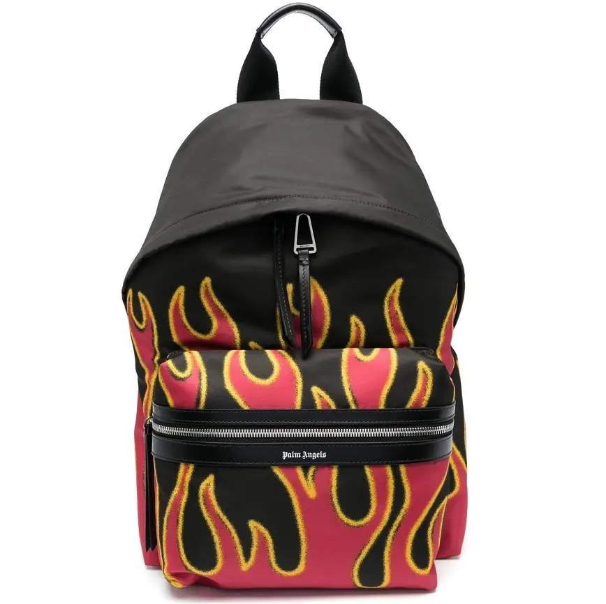 Balo Palm Angels 'Flames' PMNB015F22LEA0072501