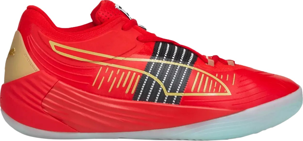 Giày Puma Fusion Nitro 'High Risk Red Team Gold' 195587-04