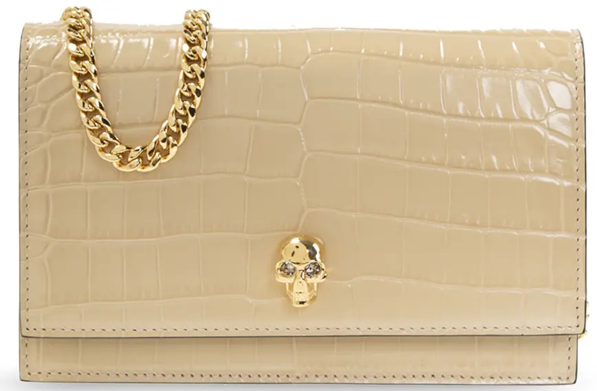 Túi Alexander Mcqueen Skull Mini Bag 'Beige' 613088-1HB0G-9740