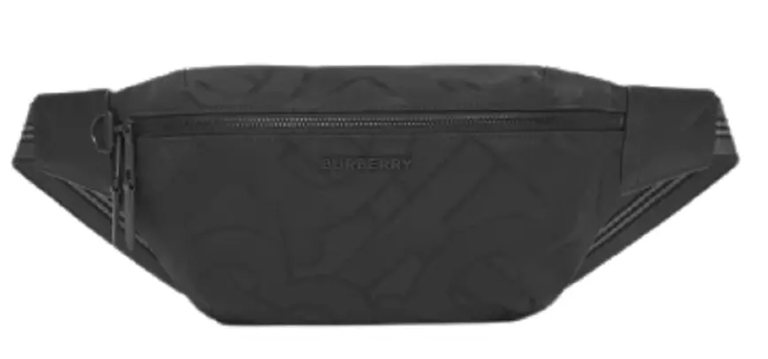 Túi Burberry Monogram Jacquard Sonny Black