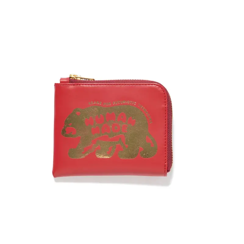 Ví Human Made Leather Wallet 'Red' HM25GD062