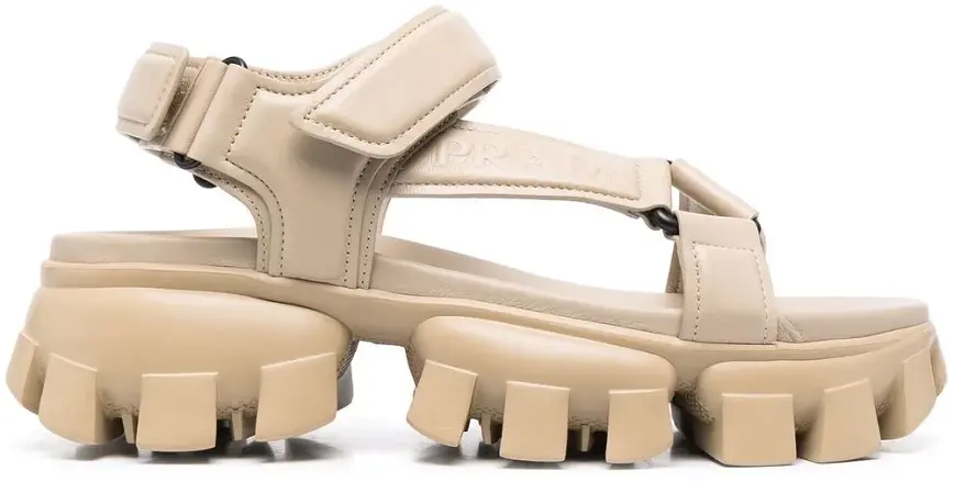 Dép Prada Logo 'Cream' 1X832M-038-F0F24