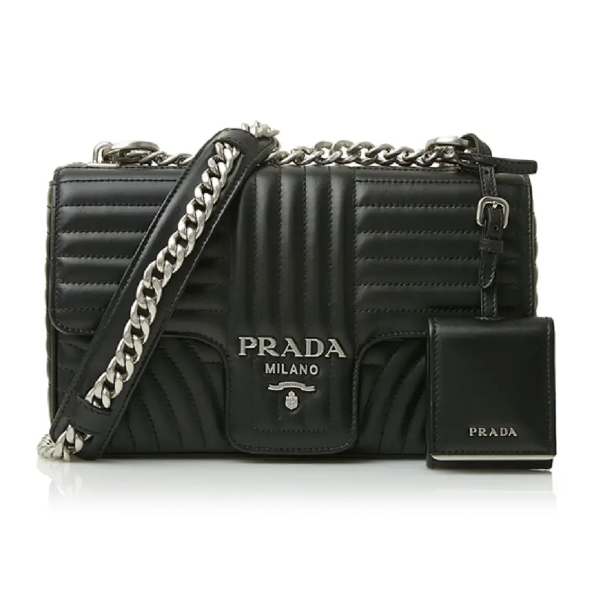 Túi Prada Diagram Leather Shoulder Bag 1BD108-2D91-F0633-COX