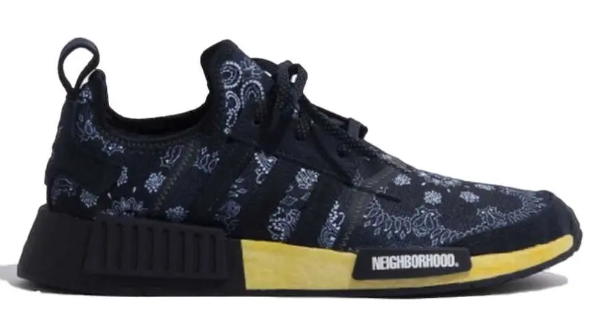 Giày adidas NMD R1 'Neighborhood Paisley Navy' GY4158