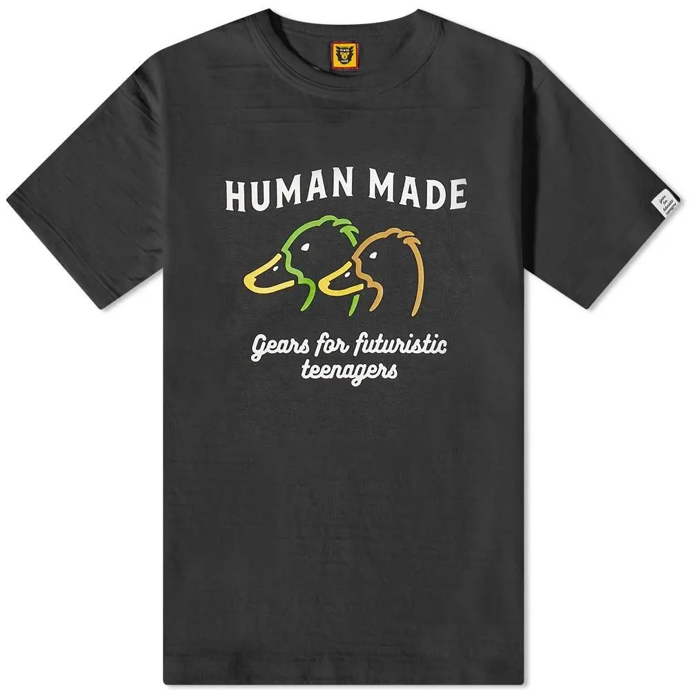 Áo Human Made 2305 T-Shirt 'Black' HM23TE005