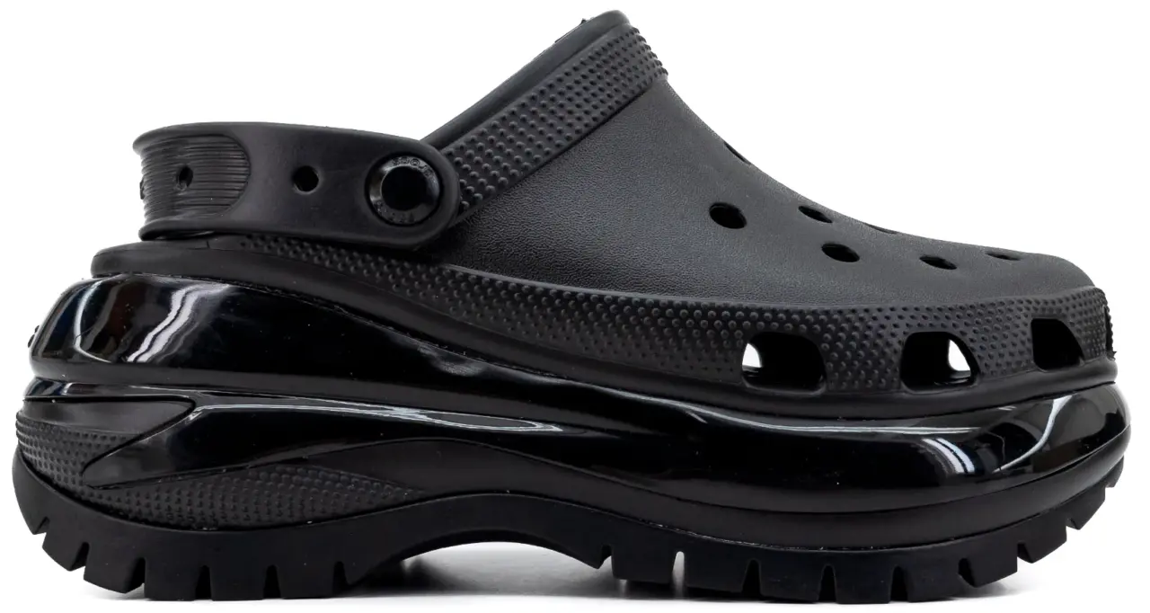 Dép Crocs Classic Mega Crush Clog 'Black' 207988-001