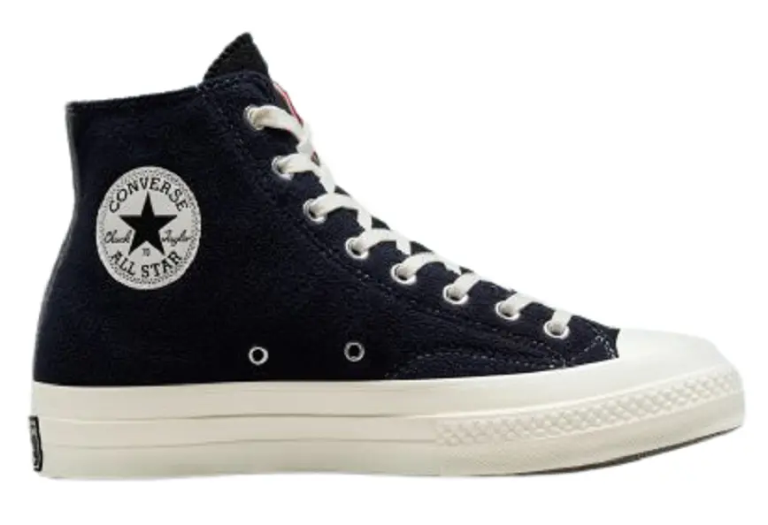 Giày Converse Renew Chuck 70 Upcycle Black Red 172267C