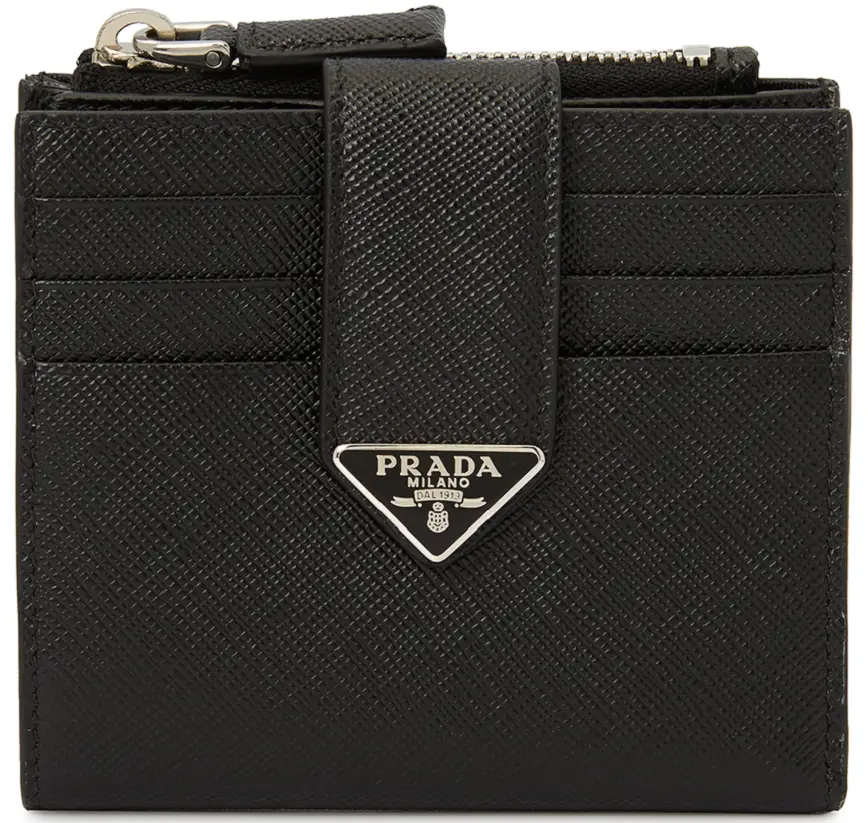 Ví Prada Saffiano Triangle 'Black' 2MC066-2DYG-F0002