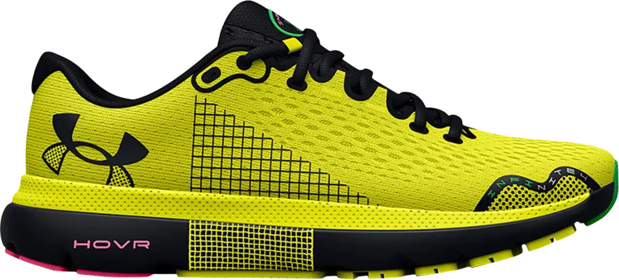 Giày Under Armour HOVR Infinite 4 'Yellow Ray Pink' 3024897-302