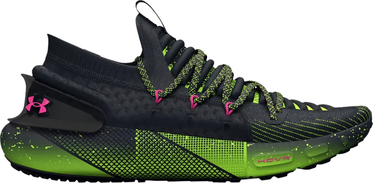 Giày Under Armour HOVR Phantom 3 Amp 'Black Lime' 3026814-001