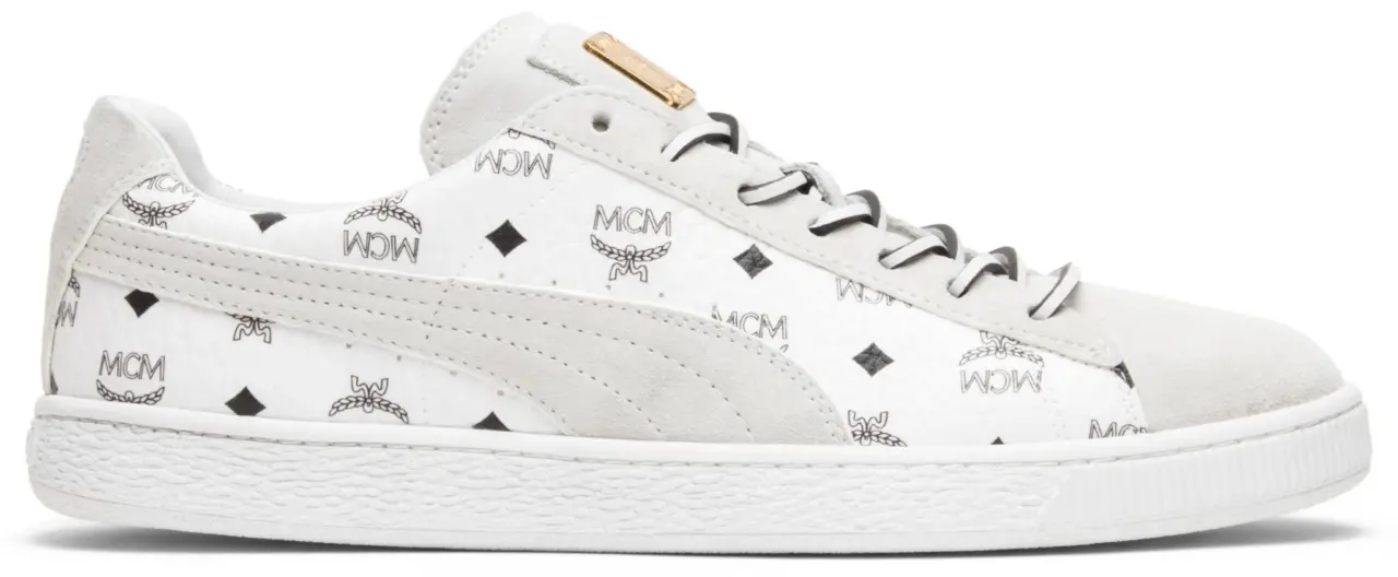 Giày Puma MCM x Suede 'Whisper White' 366299-02