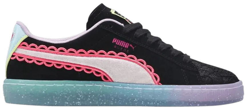 Giày Puma Sophia Webster x Wmns Suede 'Black Fiery Coral' 369516-01