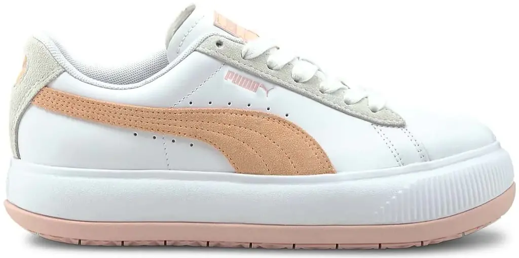 Giày Puma Suede Mayu 'White Orange' 382581-03