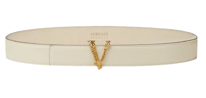 Thắt lưng Versace Women Belt White DCDH224-DV3T-KVO0A
