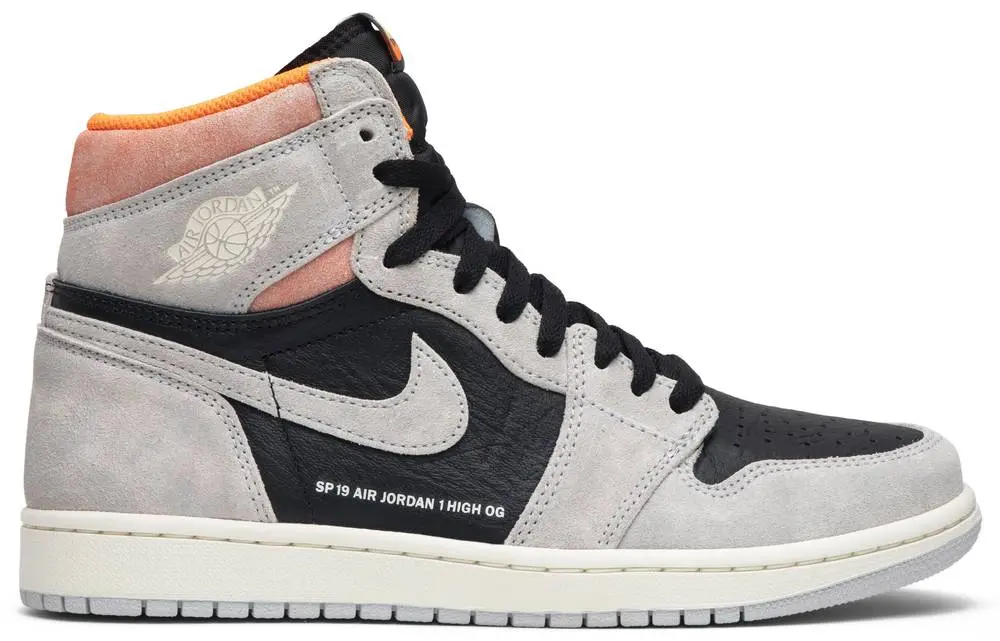 Giày Nike Air Jordan 1 Retro High 'Neutral Grey Hyper Crimson' 555088-018