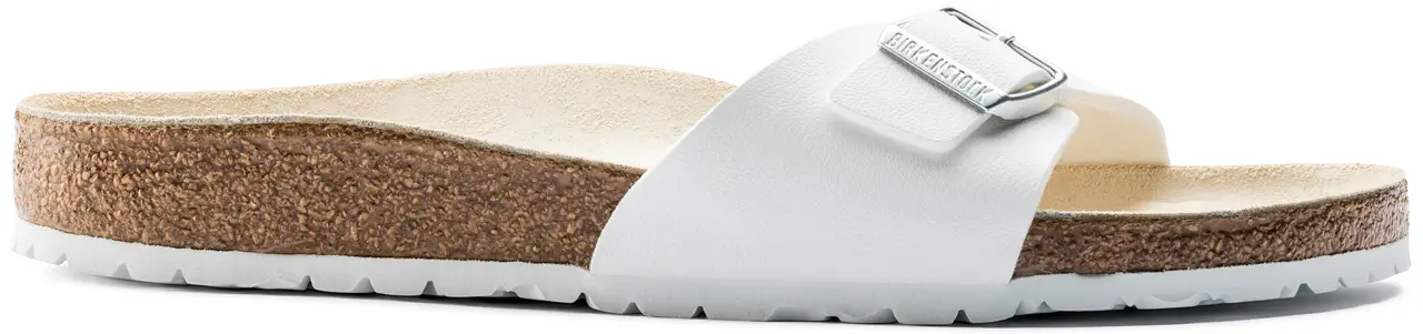 Dép Birkenstock Madrid Birko-Flor 'White' 40733