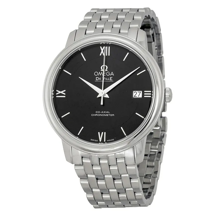 Đồng Hồ Omega De Ville Prestige 'Black' 424-10-37-20-01-001