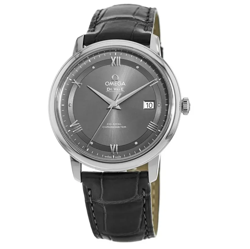 Đồng Hồ Omega De Ville Men's Watch 'Grey' 424-13-40-20-06-001