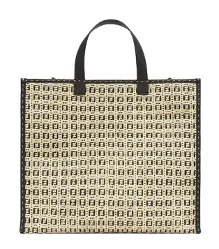 Túi Fendi Handbag In Natural Staw FF 7VA390AF2ZF013C