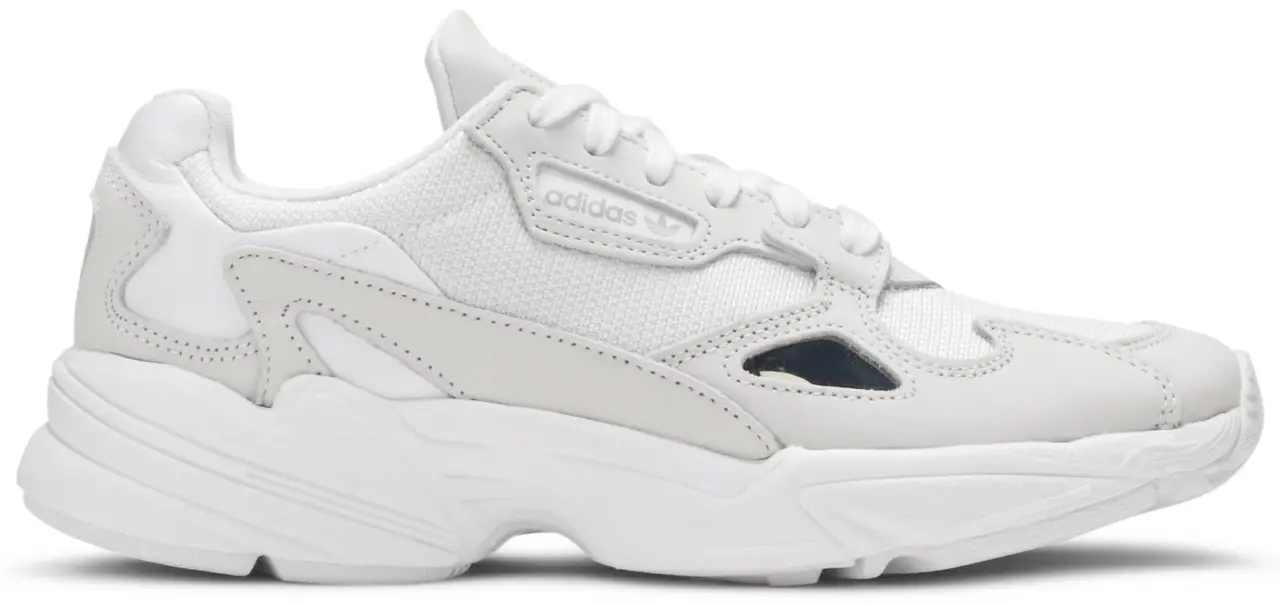 Giày Adidas Falcon 'Triple White' B28128