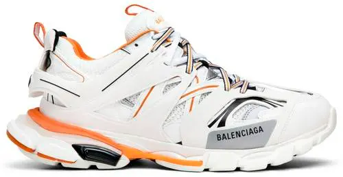 Giày Balenciaga Track Sneaker 'White Orange' 542023-W1GB1-9059 —