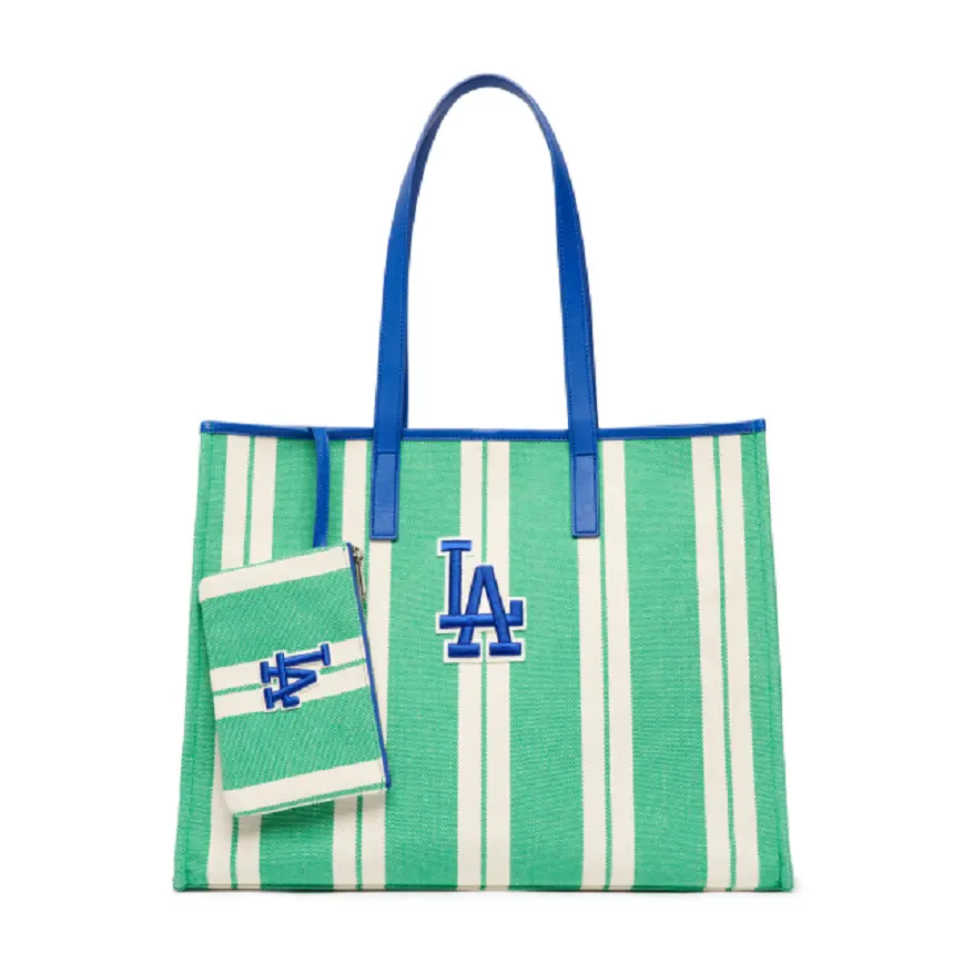 Túi MLB Ethnic Stripe Tote Bag LA Dodgers Muticolor