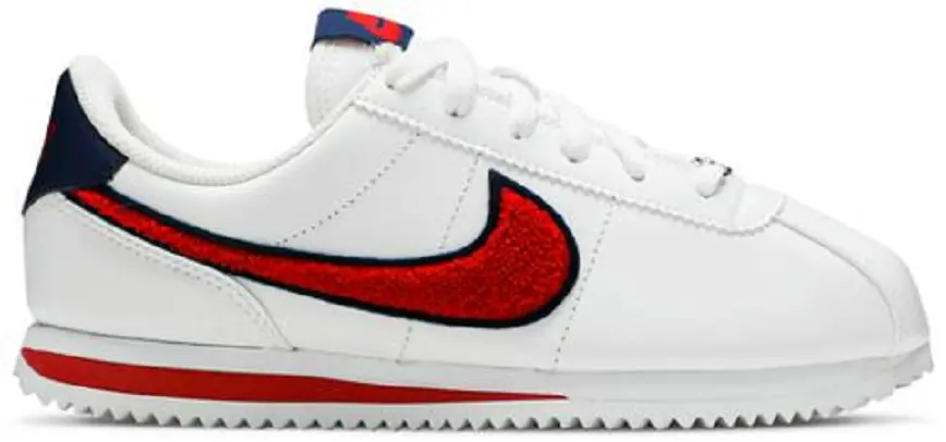 Giày Nike Cortez Basic Leather SE GS 'White' AA3496-100